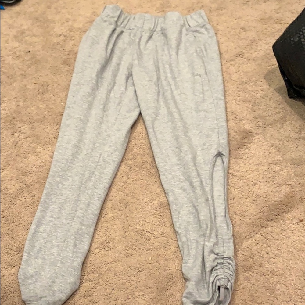 Light grey sweat pants